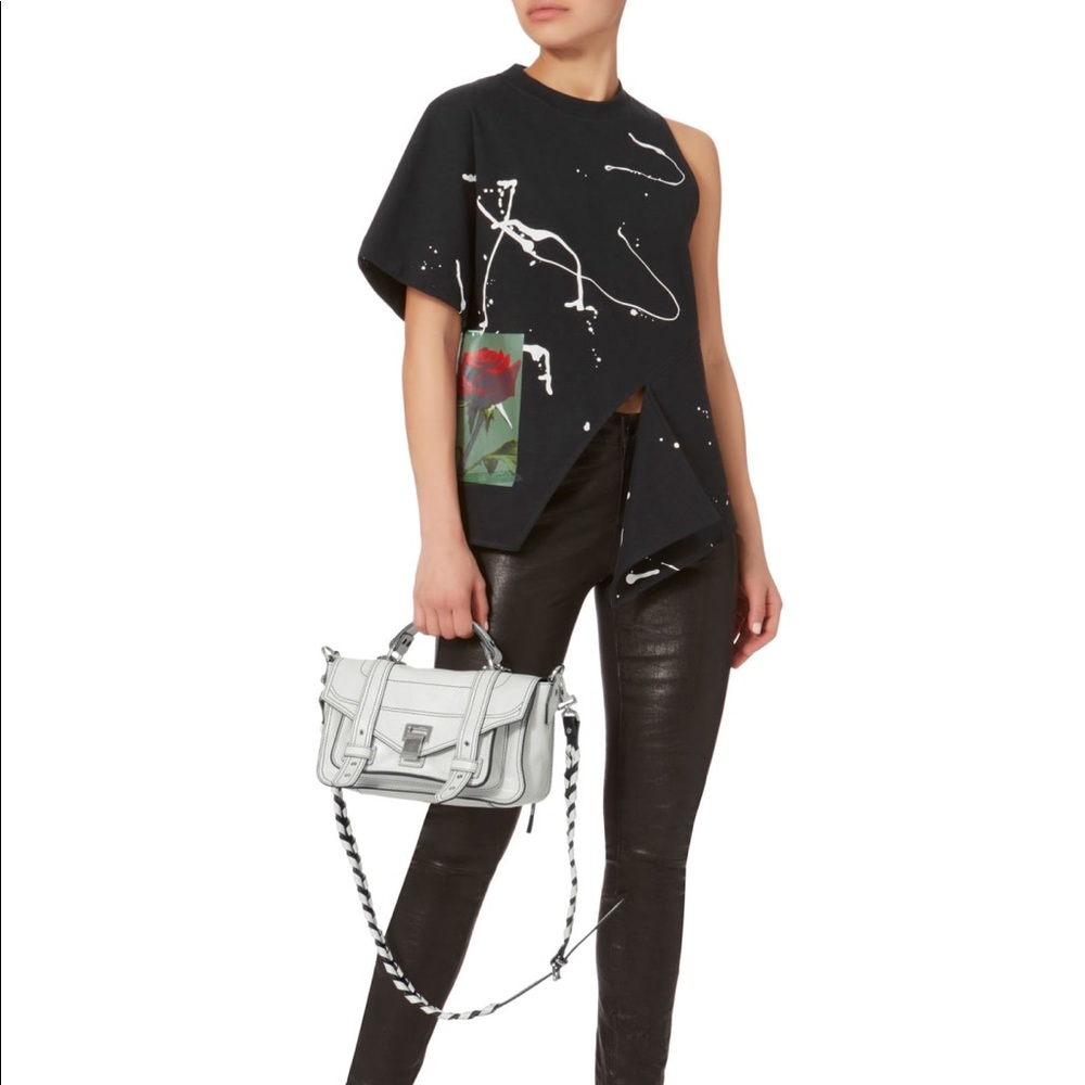 PROENZA SCHOULER One Sleeve Asymmetrical Top